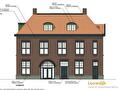 Het oude stationsgebouw aan de Wilhelminasingel 1 in Winschoten